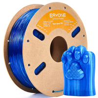 TPU High-Speed Filament, 1.75mm±0.03mm(1kg) - High speed-transparent blue-1KG