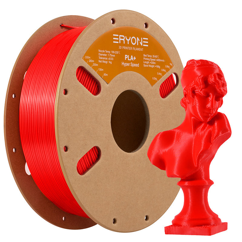 ERYONE High Speed PLA+ 3D Printer Filament, Dimensional Accuracy +/- 0.05 mm 1kg (2.2LBS)/Spool, 1.75mm