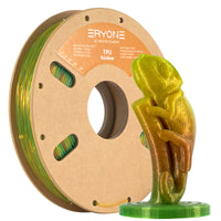 (Pre-Sale)TPU Filament，0.5kg (MOQ:20 rolls,Mixable) - Aurora Rainbow