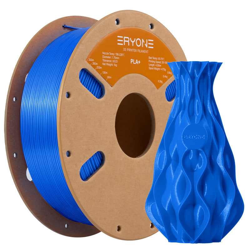ERYONE PLA+ Filamento para Impresora 3D, Precisión dimensional +/- 0.05 mm 1kg (2.2LBS)/Spool, 1.75mm
