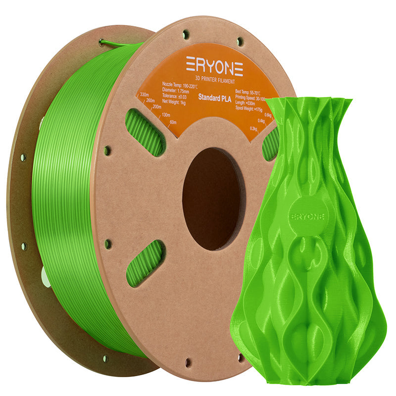 Filament pour imprimante 3D Eryone PLA 1.75mm, précision dimensionnelle +/- 0.05 mm 1kg (2.2LBS)/Pool