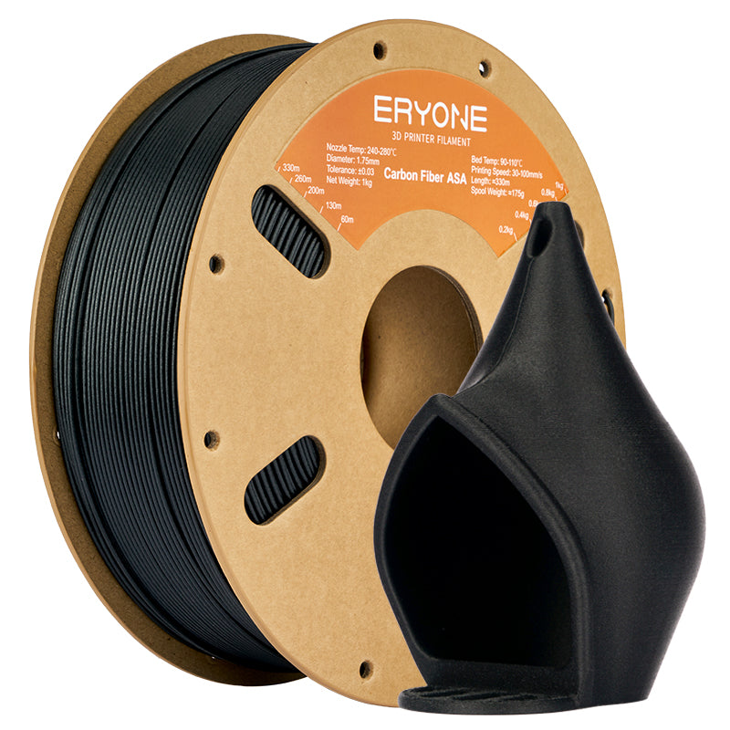 ERYONE ASA 3D-Druckerfilament 1,75 mm, Maßgenauigkeit +/- 0,05 mm, 1 kg (2,2 LBS)/Spule