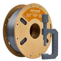 PETG  y fibra de carbono PETG Filamento- 1,75 mm ± 0,03 mm (1 kg) - High Speed-Gray