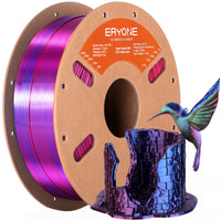 PLA Silk High-Speed Triple-Color Filament - 1.75mm±0.03mm (1kg) - High Speed-Red&Blue&Green