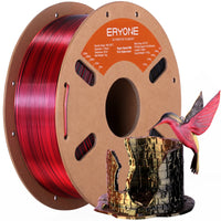 PLA Silk High-Speed Triple-Color Filament - 1.75mm±0.03mm (1kg) - High Speed-Black&Red&Gold