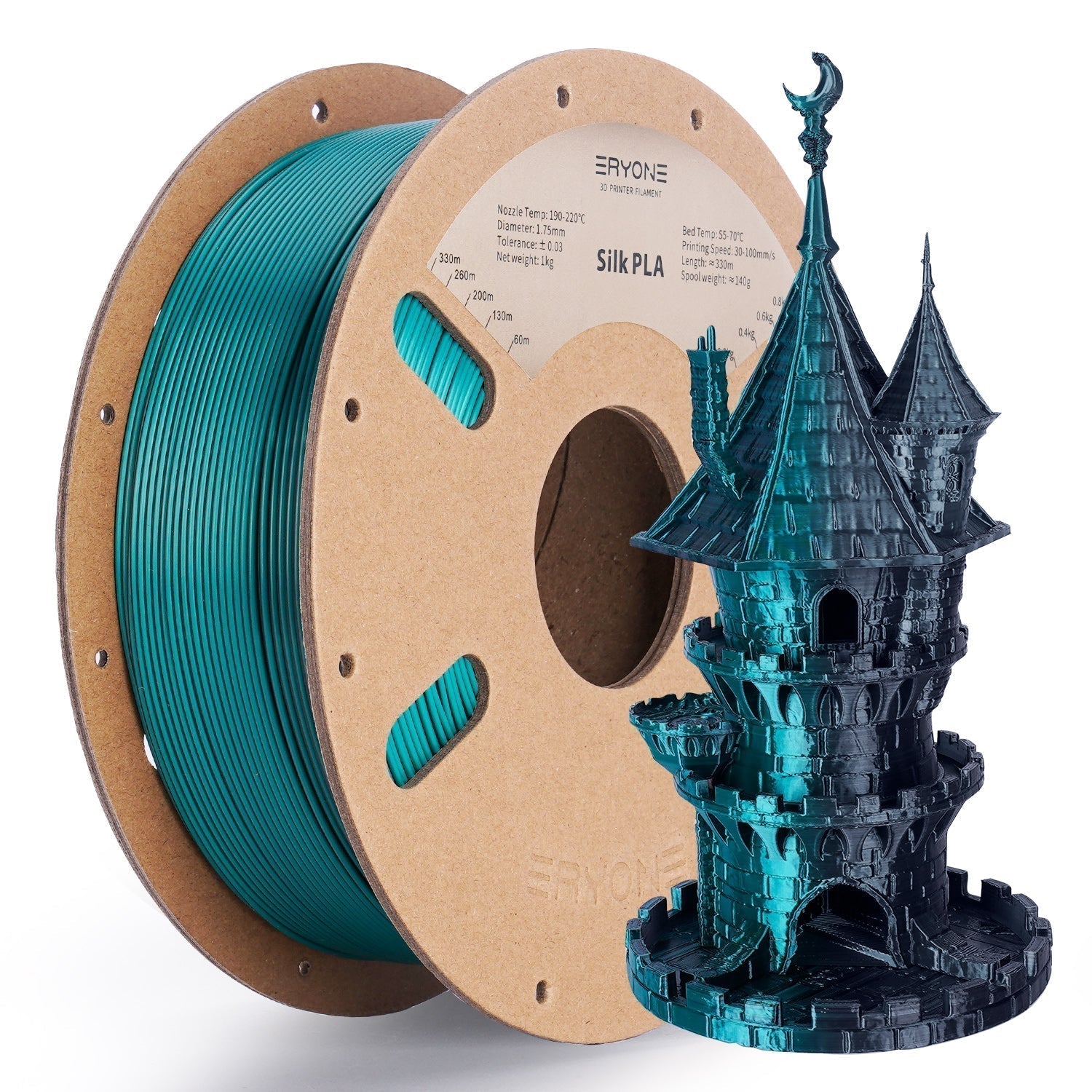 Pre-sale- ERYONE All Series PLA 3D Filament 1kg +FREE SHIPPING(MOQ:20 rolls,can mix color)