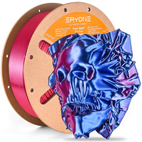 PLA Silk High-Speed Dual-Color Filament - 1.75mm±0.03mm (1kg) - High Speed-Blue&Red