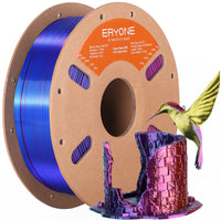 PLA Silk High-Speed Triple-Color Filament - 1.75mm±0.03mm (1kg) - High Speed-Red&Yellow&Blue