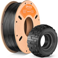 (Pre-Sale)TPU Filament，0.5kg (MOQ:20 rolls,Mixable) - Black