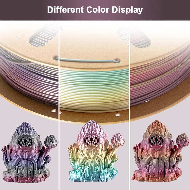 ERYONE 1kg/2.2lbs LAGOON RAINBOW PLA