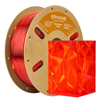 PETG de alta velocidad Filamento - 1,75 mm ± 0,03 mm (1 kg) - High speed-transparent red