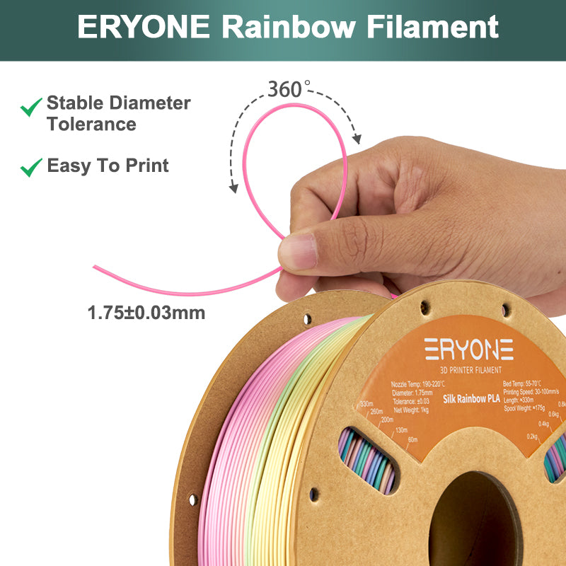 ERYONE MINIRAINBOW PLA FILAMENT