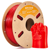 TPU High-Speed Filament, 1.75mm±0.03mm(1kg) - High speed-transparent red-1KG