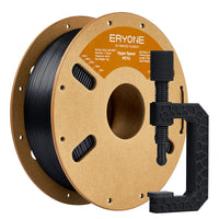 PETG  y fibra de carbono PETG Filamento- 1,75 mm ± 0,03 mm (1 kg) - High Speed-Black