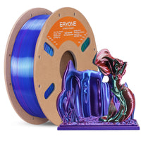 PLA Silk High-Speed Quadruple Filament - 1.75mm±0.03mm (1kg) - Pond of the Underworld (Red & Purple & Blue & Green)
