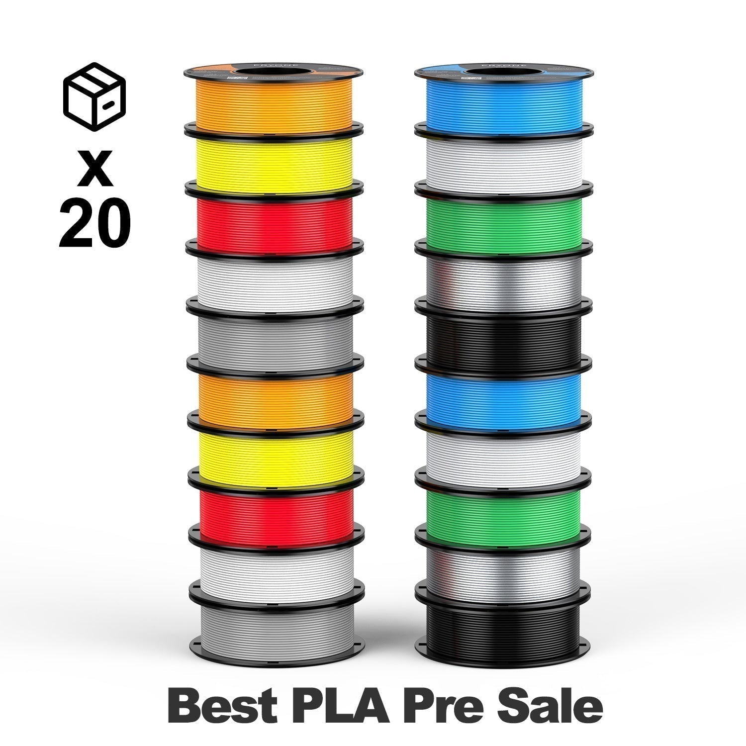 Pre-sale- ERYONE All Series PLA 3D Filament 1kg +FREE SHIPPING(MOQ:20 rolls,can mix color)
