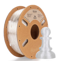 TPU Filament - 1.75mm±0.03mm (0.5kg & 1kg) - Transprant-1kg