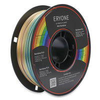PLA Silk Rainbow Filament - 1.75mm±0.03mm (1kg) - Minirainbow