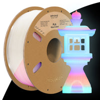 PLA  Glow Green in The Dark Filament - 1.75mm±0.03mm (1kg) - Rainbow