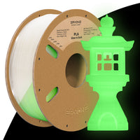 PLA  Glow Green in The Dark Filament - 1.75mm±0.03mm (1kg) - Green